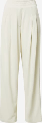 Wide Leg Pantalon à pince 'Madame' Liv Bergen en blanc : devant