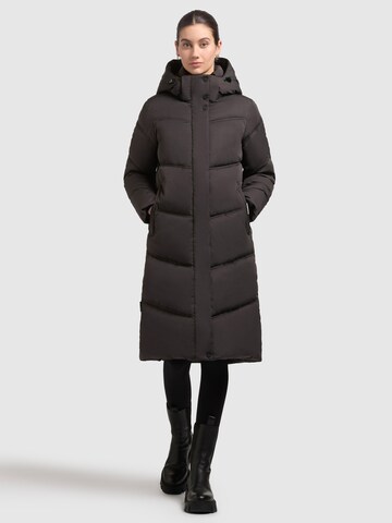 khujo Wintermantel 'AINU2' in Lila