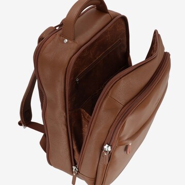 Sac à dos 'Uppsala Cuir' Jump en marron