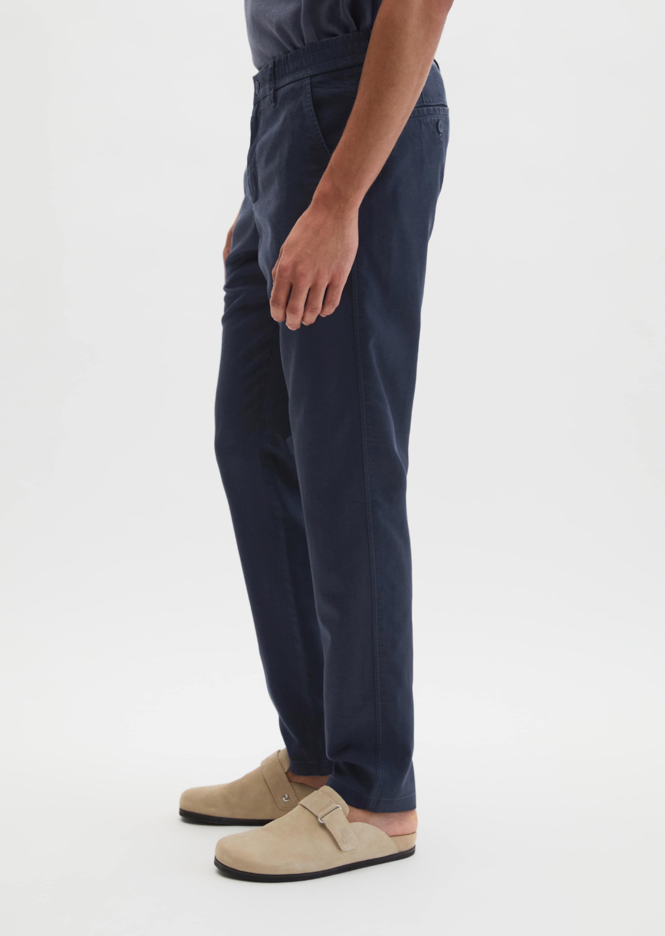 Marc O'Polo Tapered Chino Pants in Blue
