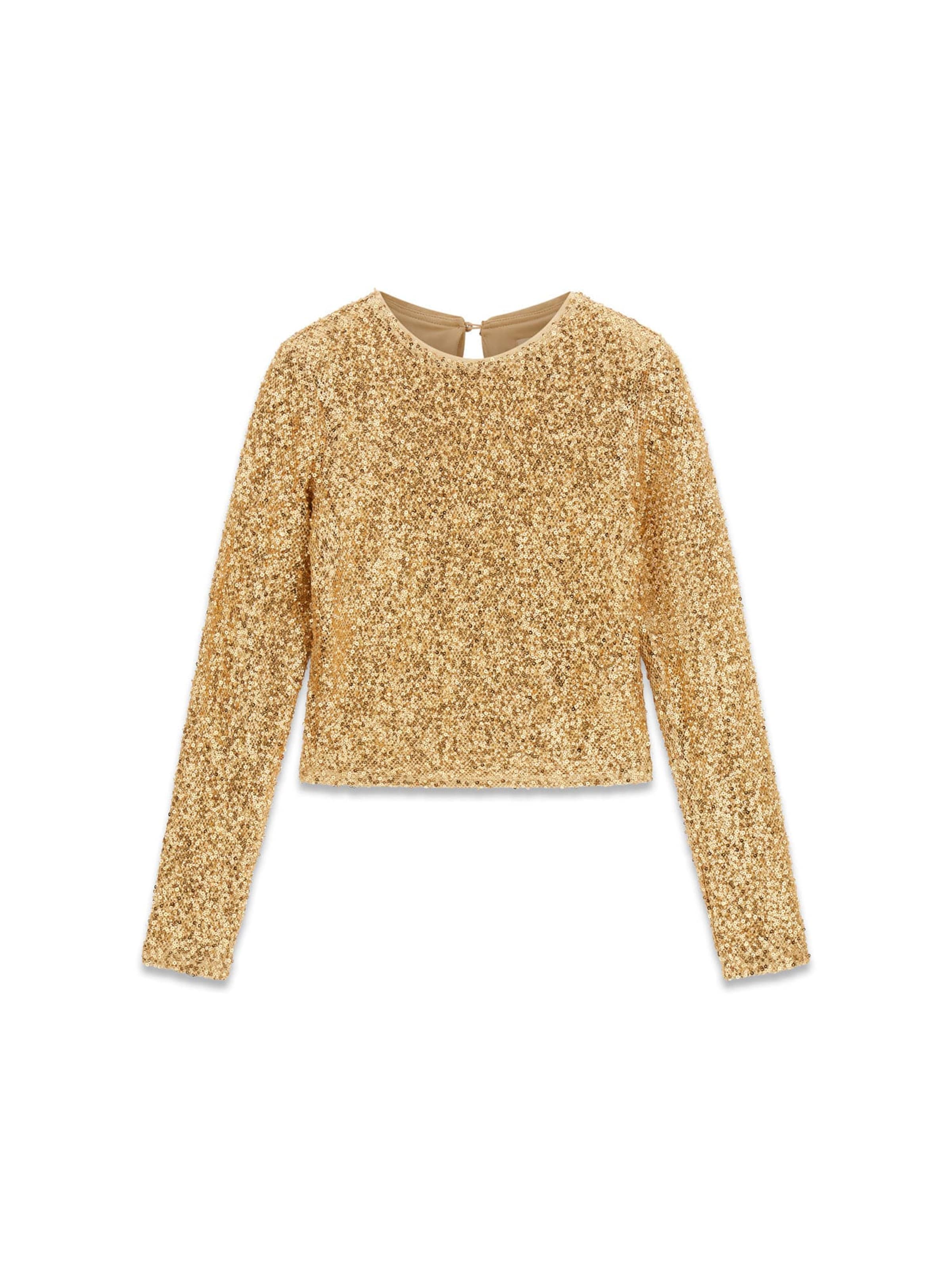 GUESS Shirt in Gold: front