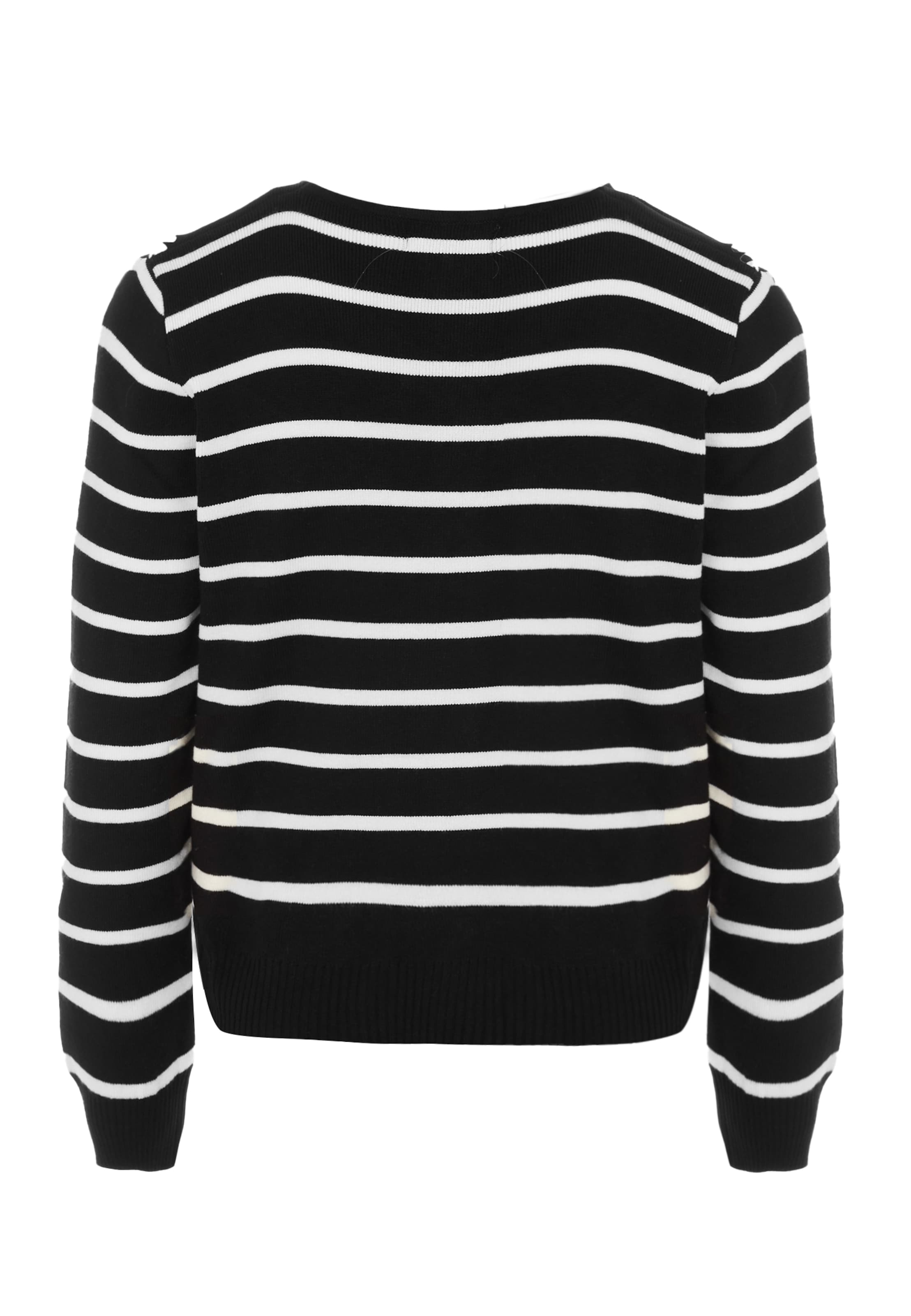 NAEMI Strickjacke in Schwarz