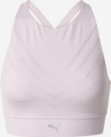 PUMA - Bustier Sujetador deportivo 'ULTRAFORM' en lila: frente