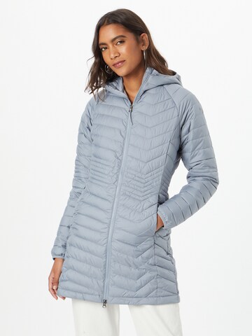 COLUMBIA - Abrigo funcional 'Powder Lite Mid' en gris: frente