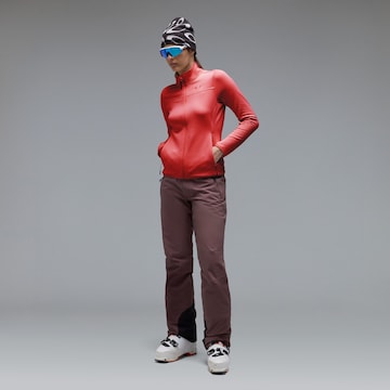 OAKLEY - Casaco de treino em moletão 'CANOPY' em vermelho: frente