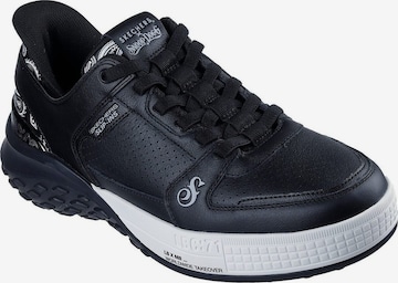 SKECHERS Slip On 'Sizzle - Snoop Sizzl' in Schwarz: Vorderseite