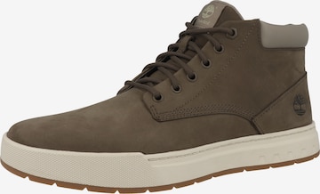 TIMBERLAND - Botas com atacadores 'Maple Grove' em castanho: frente