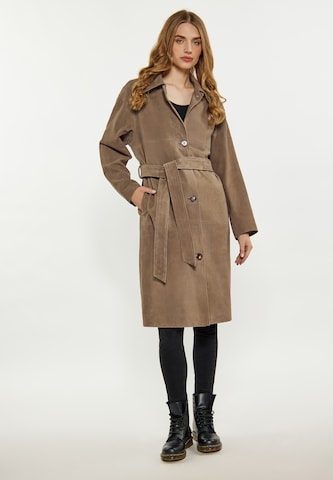 Cappotto di mezza stagione di DreiMaster Vintage in grigio: frontale