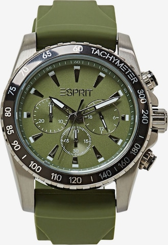 ESPRIT Analog Watch in Green: front