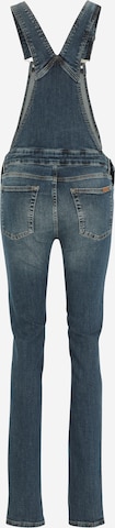 regular Jeans con pettorina di LOVE2WAIT in blu