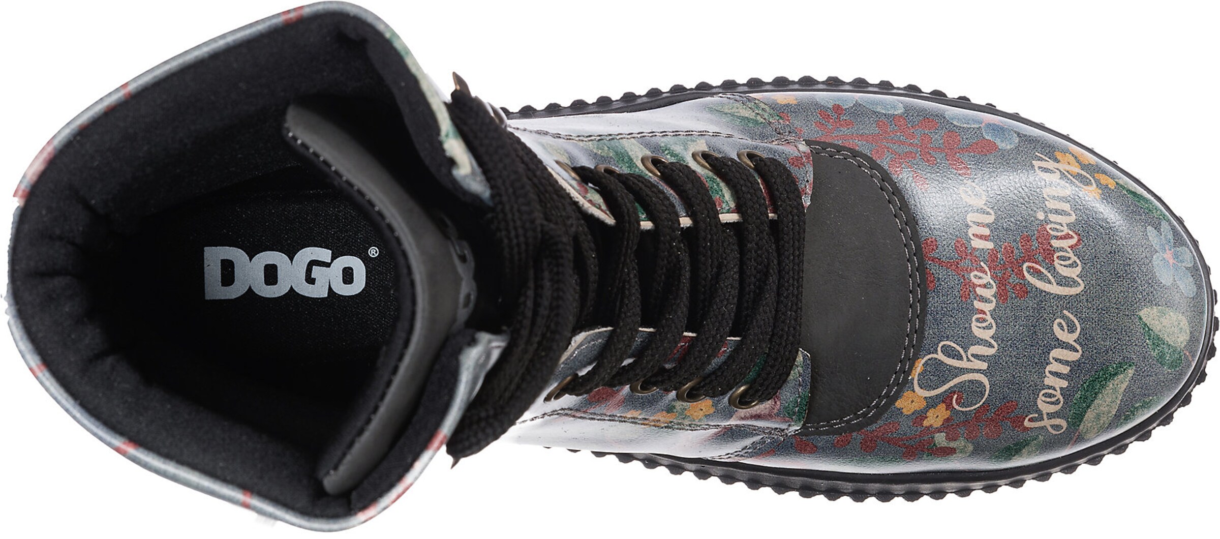 Dogo Shoes Stiefelette in Grau