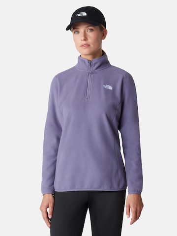 THE NORTH FACE Sports sweater 'Glacier' in Purple: front