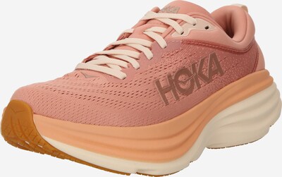 Hoka One One Chaussure de course 'BONDI 8' en marron / pêche / saumon, Vue avec produit