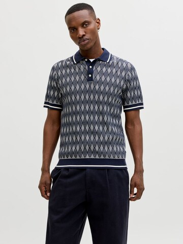 JACK & JONES Shirt in Blue: front