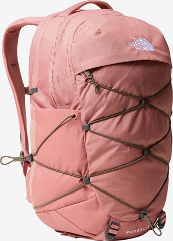 THE NORTH FACE Sports Backpack 'BOREALIS' in Pink: front