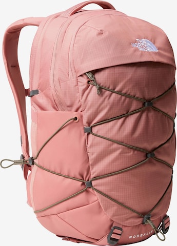 THE NORTH FACE Sports Backpack 'W BOREALIS' in Pink: front