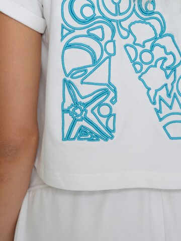 NASSAU Beach Club Shirt ' NB231037 ' in White