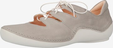 THINK! Athletic Lace-Up Shoes in Grey: front