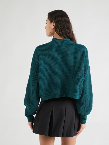 HOLLISTER Пуловер в зелено