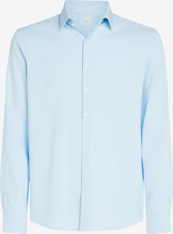Chemise Calvin Klein en bleu : devant