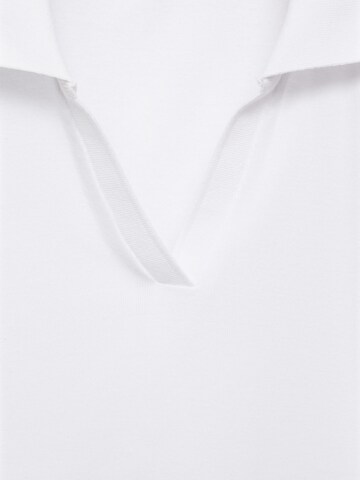 MANGO Shirt in Wit