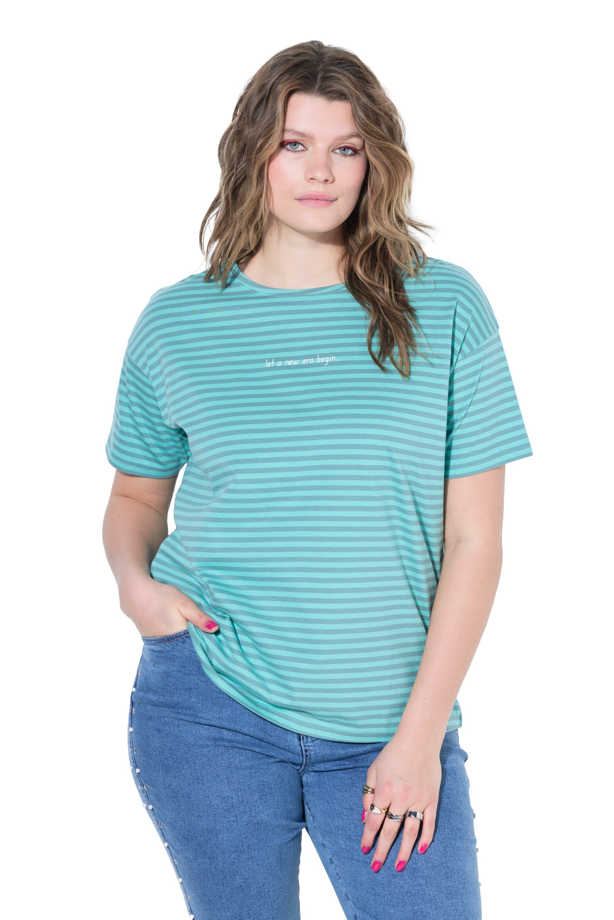 Studio Untold T-Shirt in Blau: Vorderseite