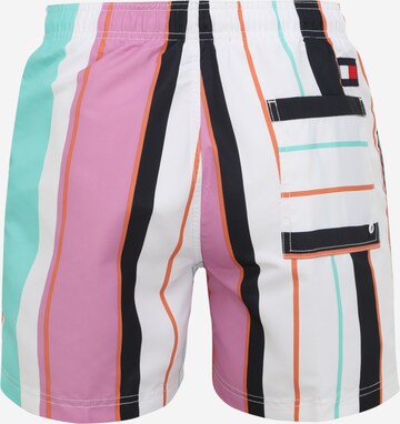 Shorts de bain Tommy Hilfiger Underwear en blanc