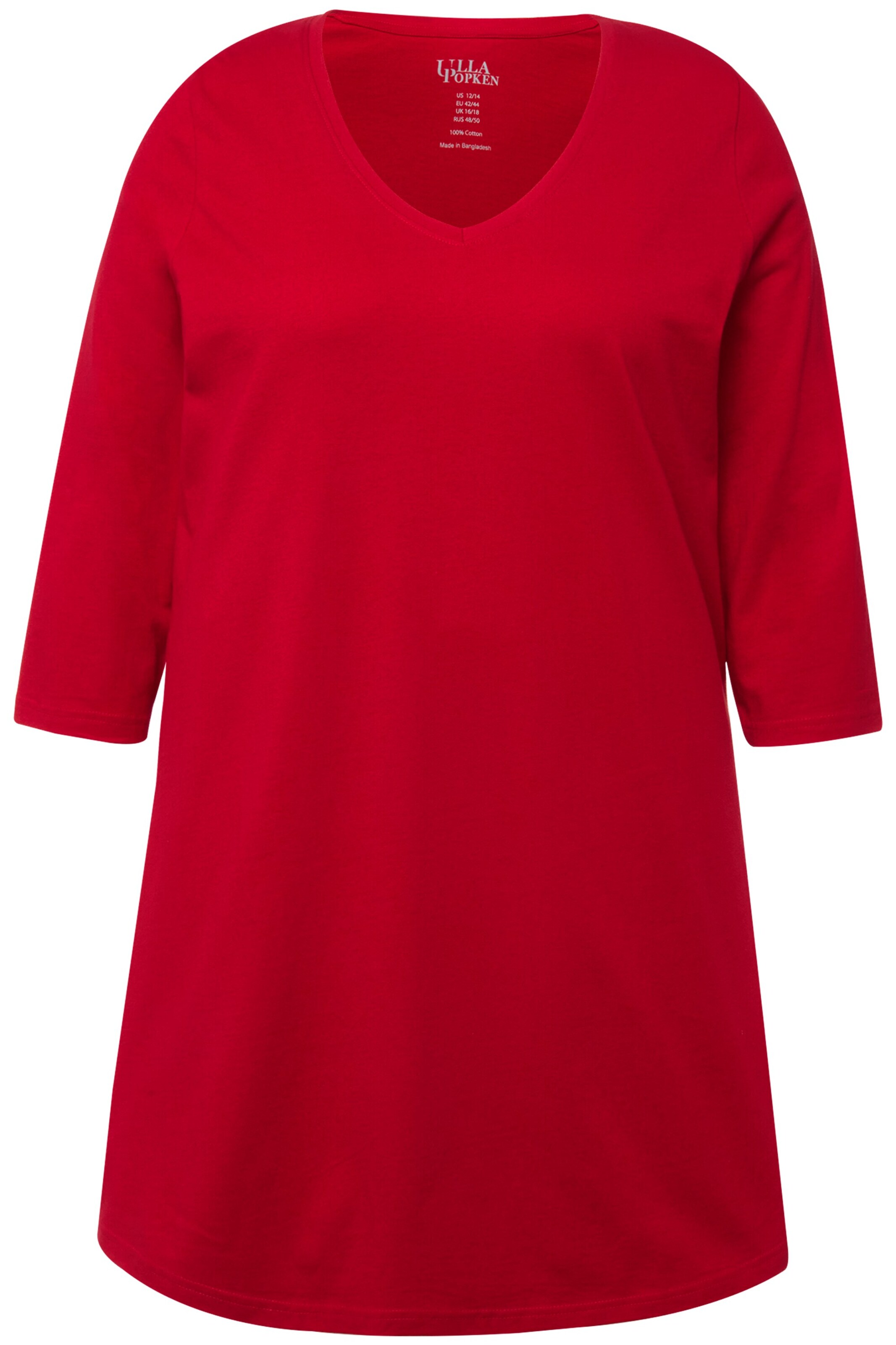 Ulla Popken Shirt in Red: front
