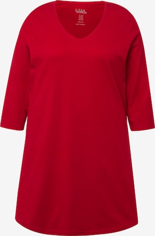 Ulla Popken Shirt in Rot: Vorderseite