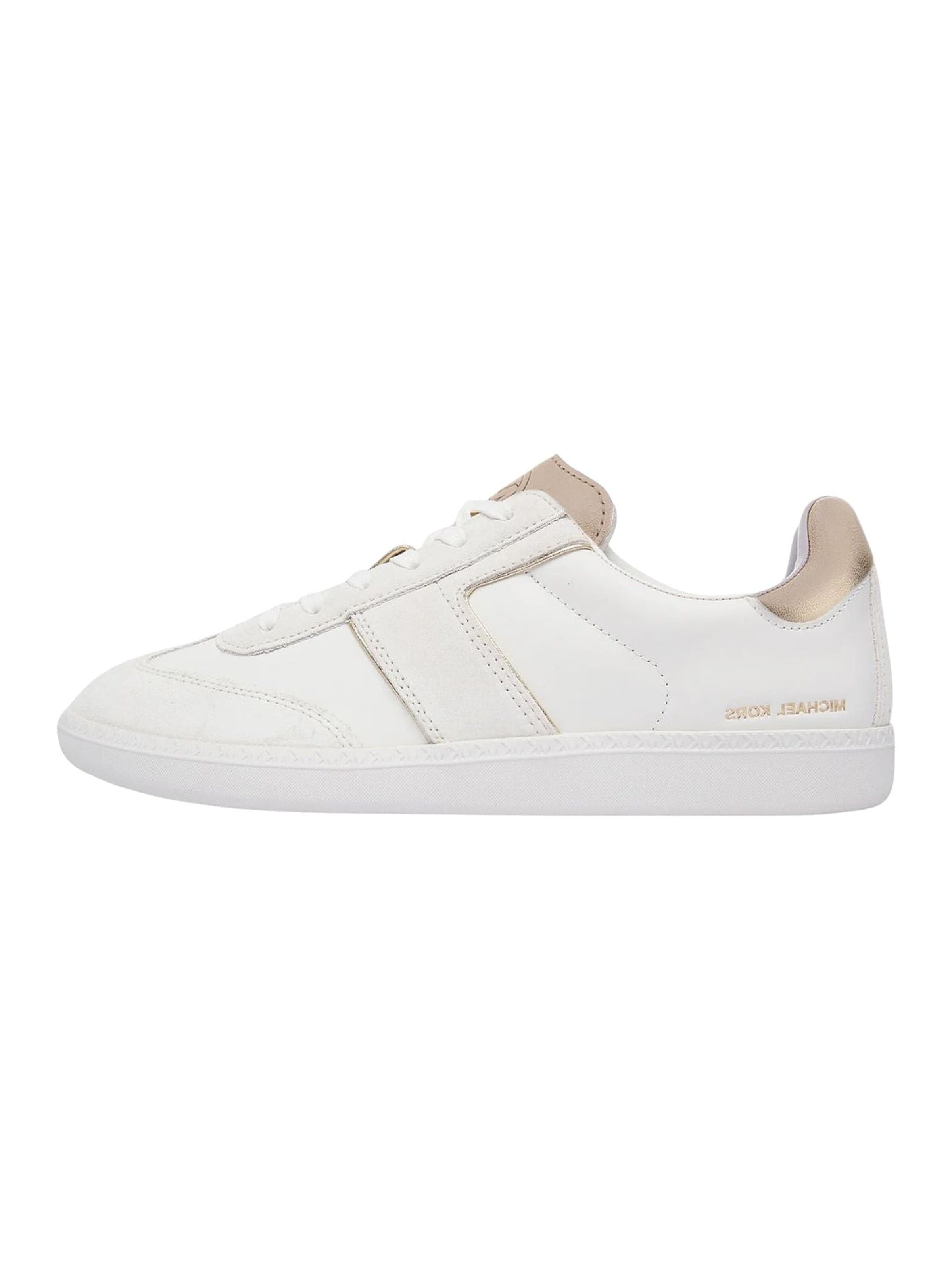 Sneaker bassa 'Jovie' di Michael Kors in bianco: frontale