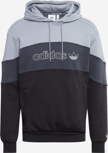 Bluză de molton 'BX-2O' ADIDAS ORIGINALS pe gri / gri metalic / gri închis / alb, Vizualizare produs