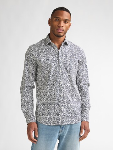 Petrol IndustriesRegular Fit Košulja - plava boja: prednji dio