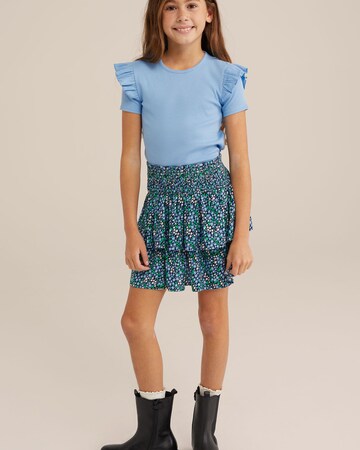 WE Fashion Kjol i blå