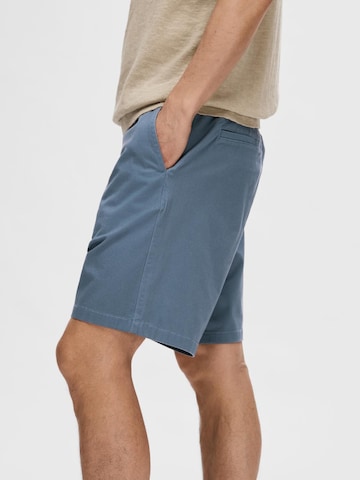 SELECTED HOMME - regular Pantalón chino 'Bill' en azul