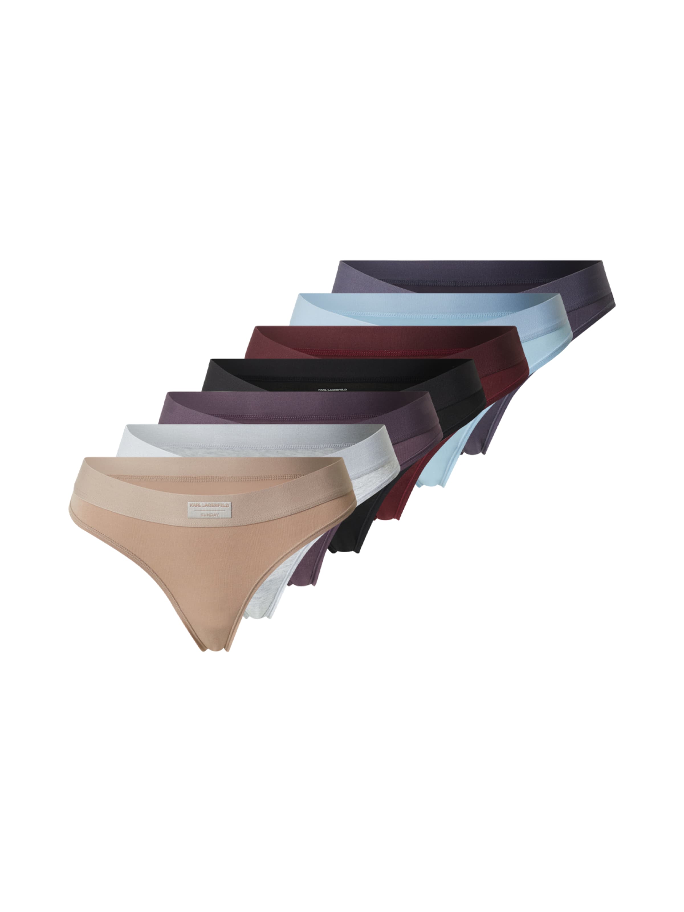 Karl Lagerfeld Стринги в Бежевый: спереди