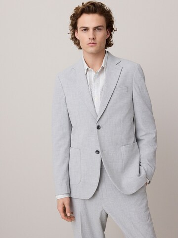 Next Slim Fit Sakko in Grau: Vorderseite