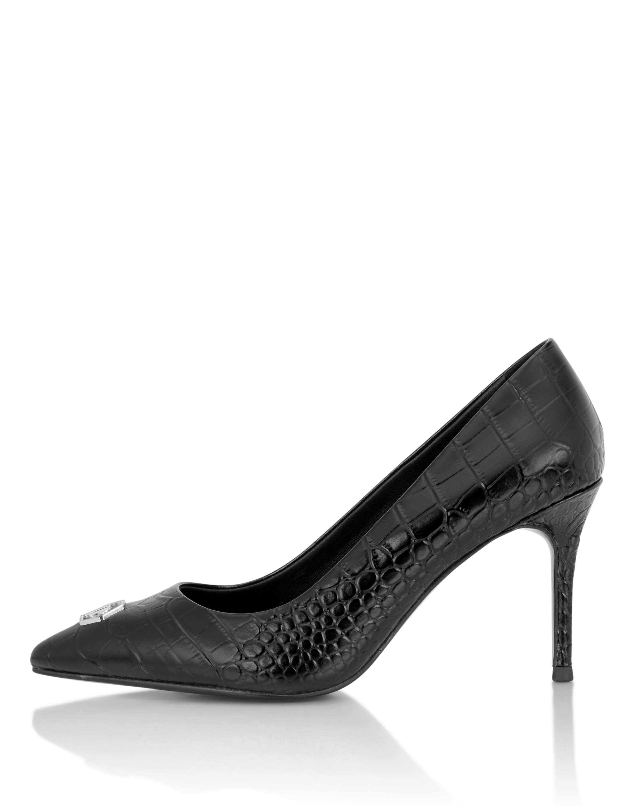 Philipp Plein Pumps in Zwart: voorkant