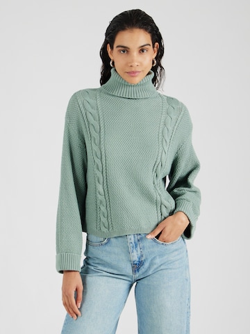 ABOUT YOU Sweater 'Elin' in Green: front