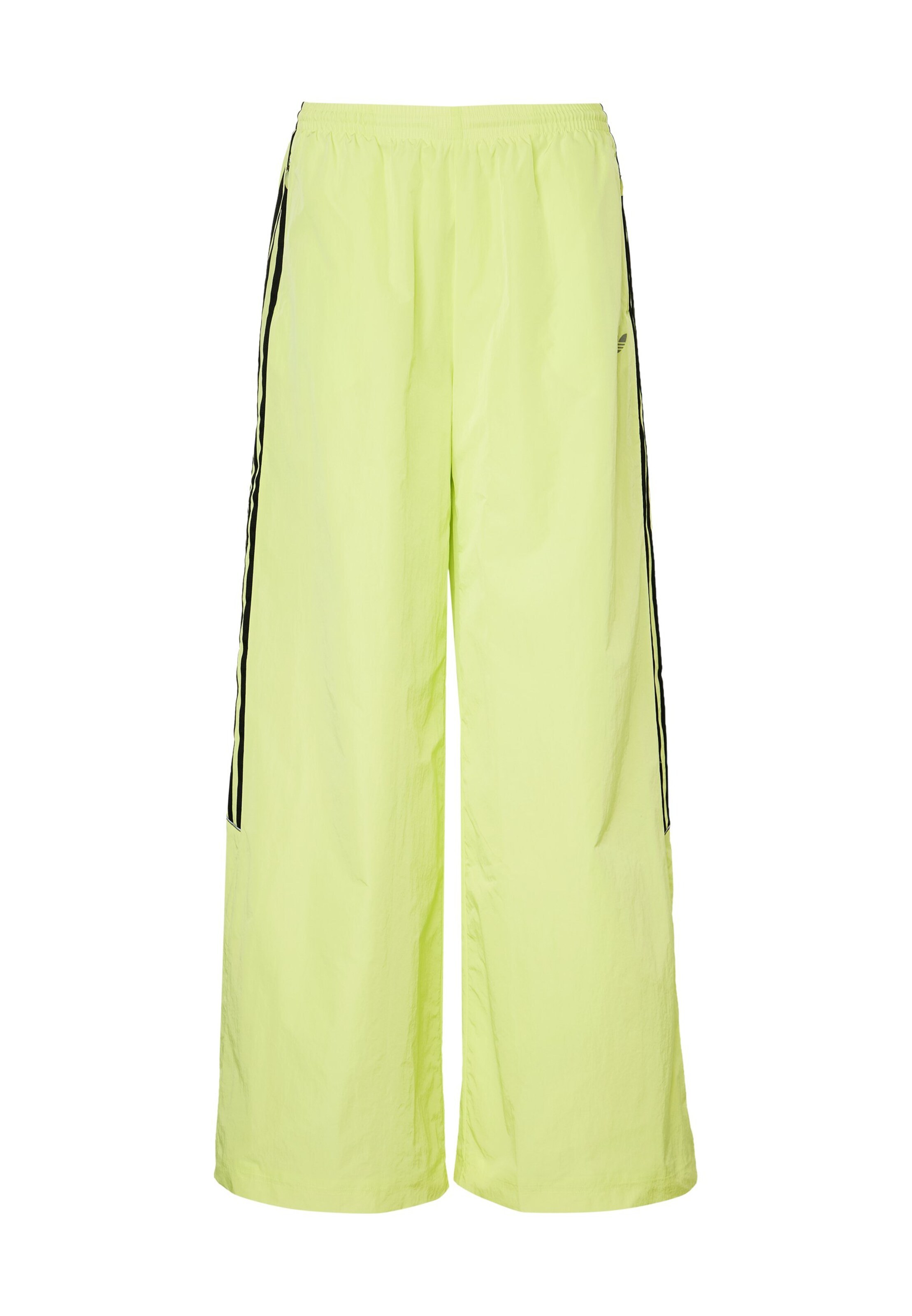 ADIDAS ORIGINALS - Perna larga Calças 'Teamgeist' em amarelo: frente