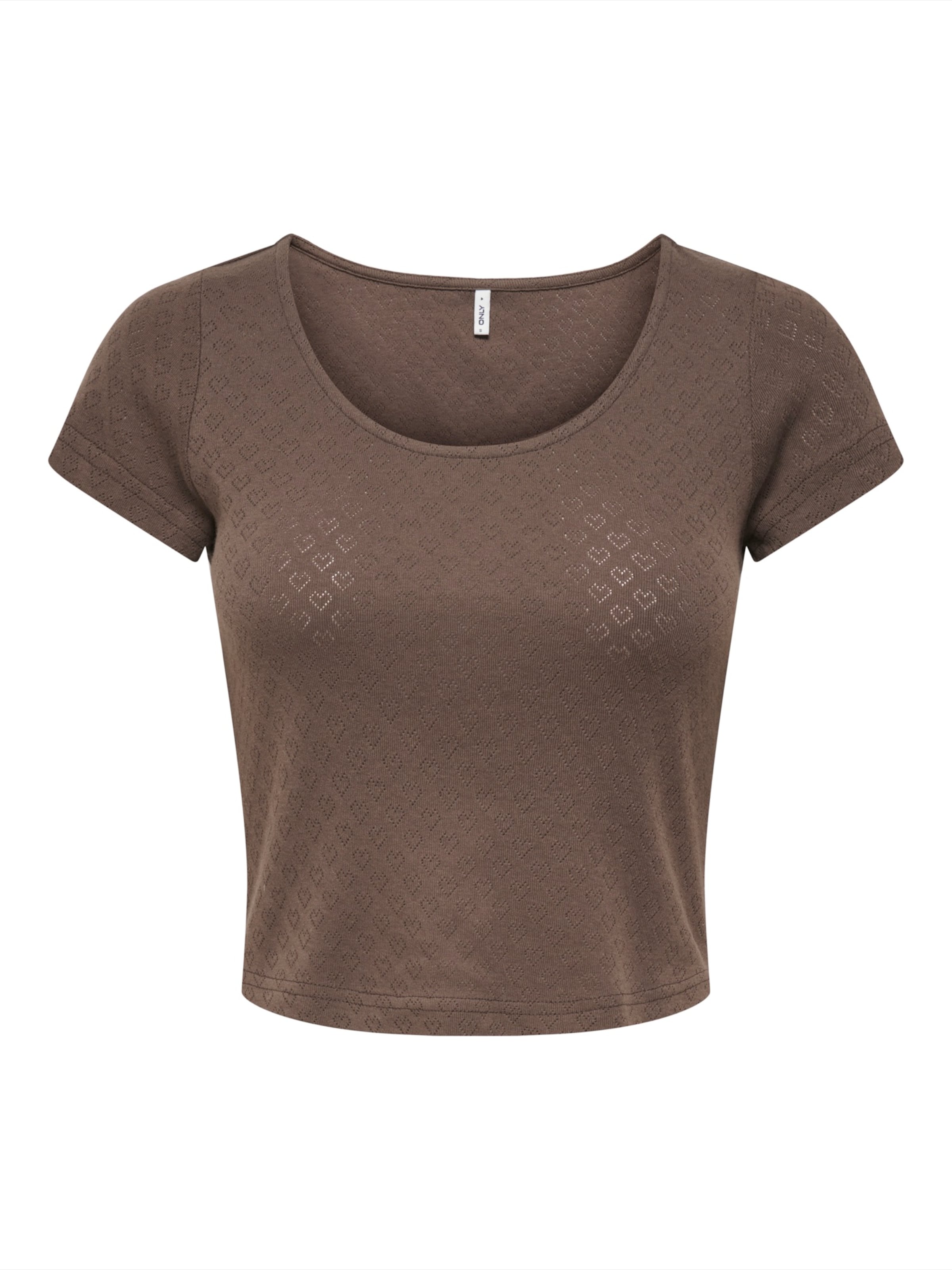 ruda ONLY Marškinėliai 'ONLMADISON': priekis