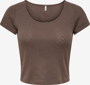 ruda ONLY Marškinėliai 'ONLMADISON': priekis