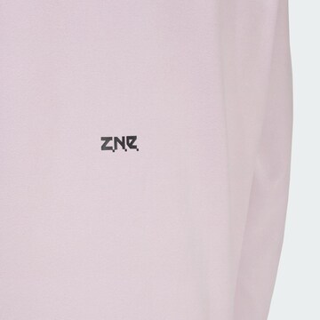 ADIDAS SPORTSWEAR Athletic Zip-Up Hoodie 'Z.N.E.' in Purple