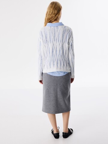 Pull-over Twist en blanc