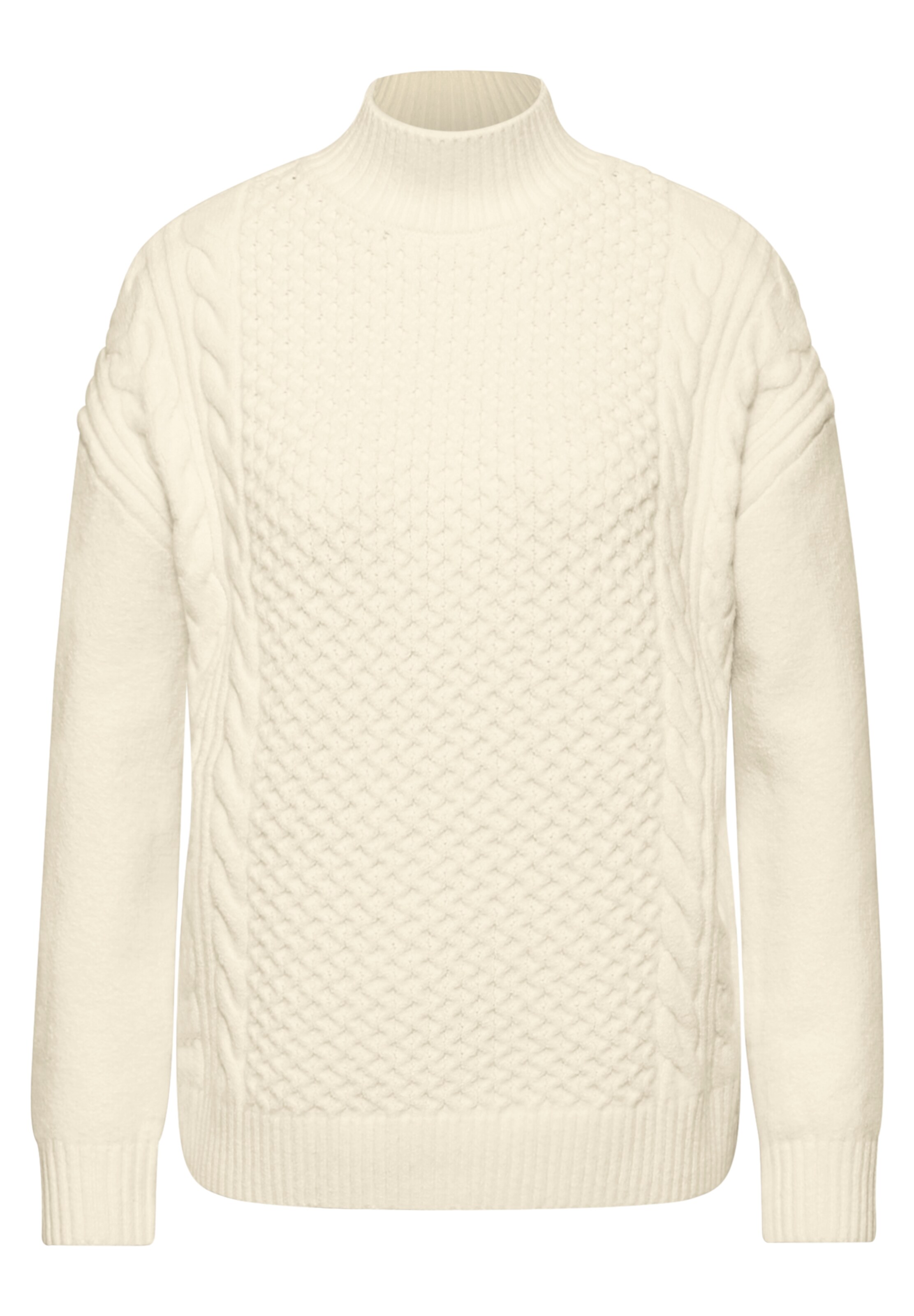 STREET ONE Sweater in Beige: front