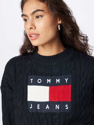 Tommy Jeans Pulóver - fekete