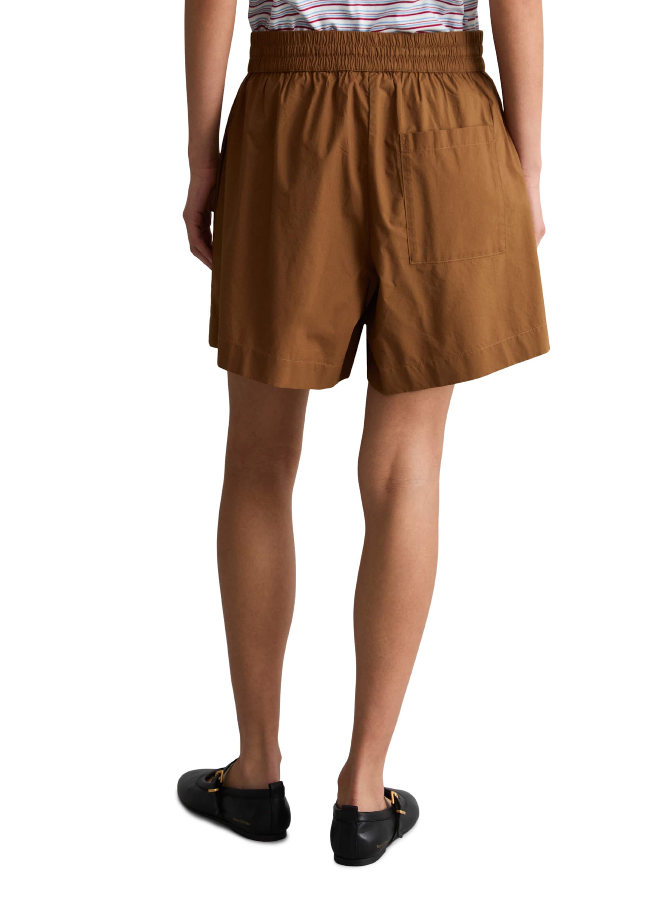 Marc O'Polo DENIM Loosefit Hose in Braun