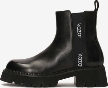 Kazar Chelsea Boots in Schwarz: predná strana