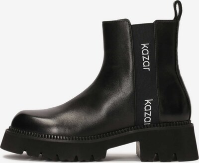 Kazar Chelsea Boots en noir / blanc, Vue avec produit