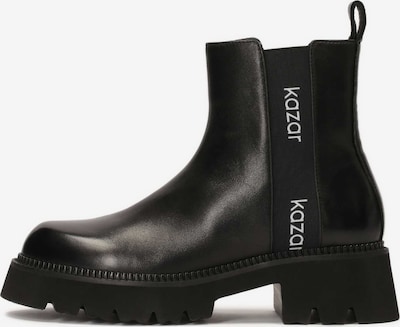 Kazar Chelsea Boots in schwarz / weiß, Produktansicht