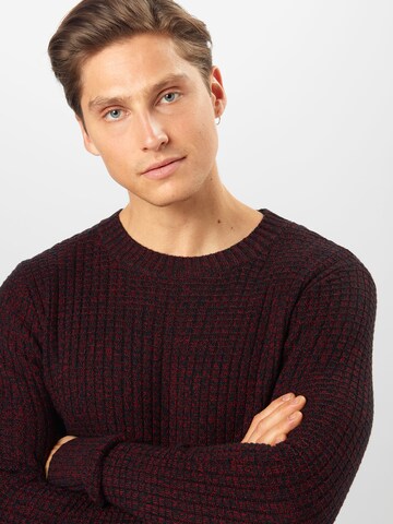 TOM TAILOR Sweater in Red